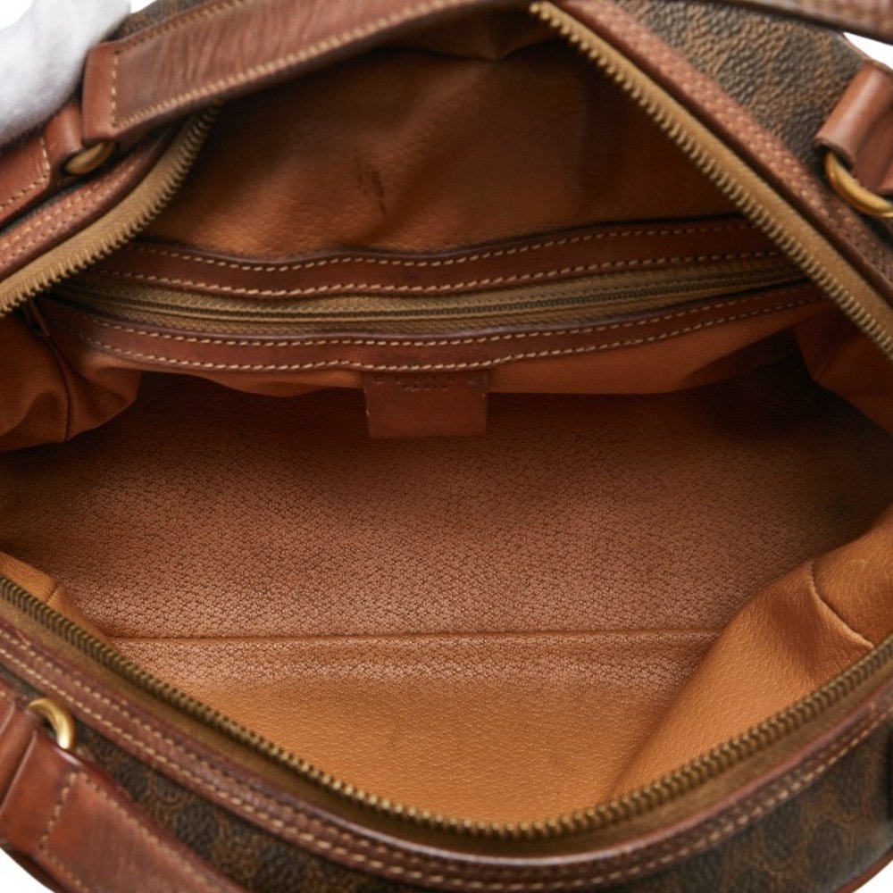 Celine Macadam Tote Bag Handbag Brown PVC Women's CELINE - Picture 8 of 11